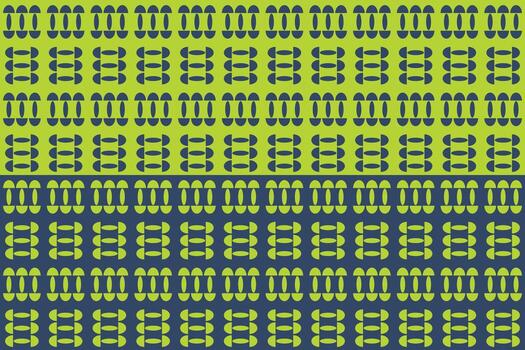 An green and blue pattern with a pattern vector