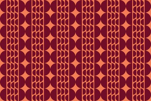 resumen rojo y naranja modelo con ondulado líneas vector