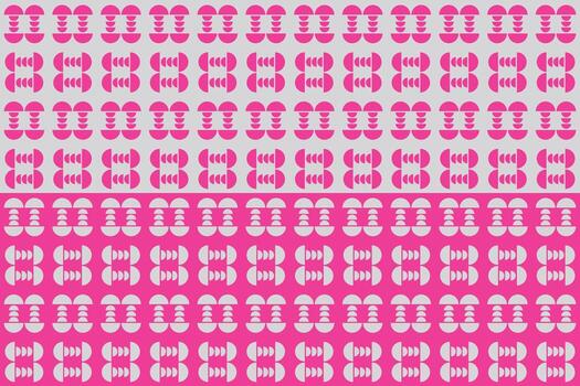 A red and gray pattern with a design vector