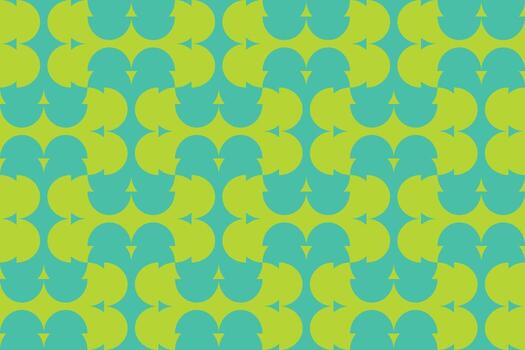 An green and blue pattern with a large number of circles vector
