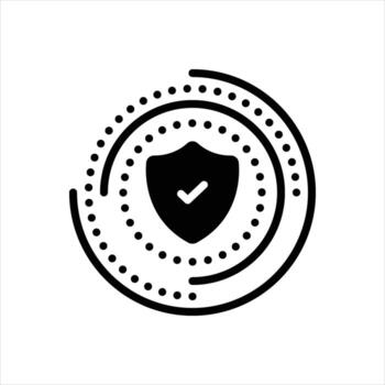 sólido icono cobertura vector