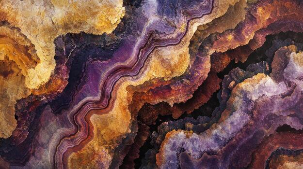 Abstract layered geological texture photo