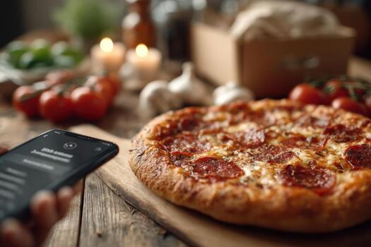 Pizza delivery app for android photo
