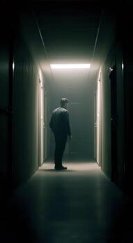 , positioned centrally in a long, photo