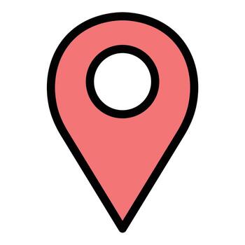 Placeholder icon flat line style illustration representing temporary content or reserved space suitable for UI design wireframes and development mockup projects vector