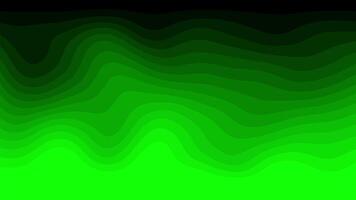 grön lutning abstrakt kontur skikten - animerad lutning skikten i grön nyanser video