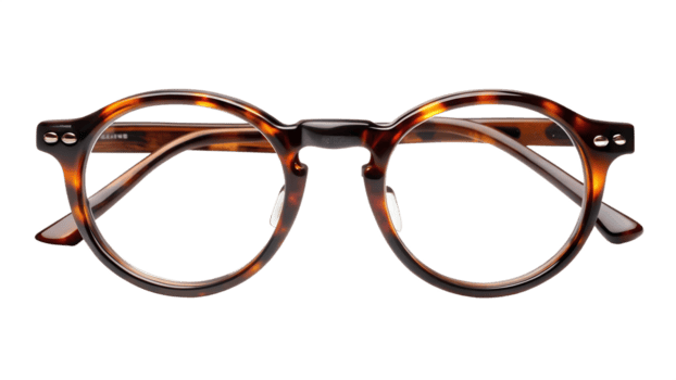 tartaruga fantasia il giro occhiali davanti Visualizza isolato su trasparente sfondo elegante il giro png