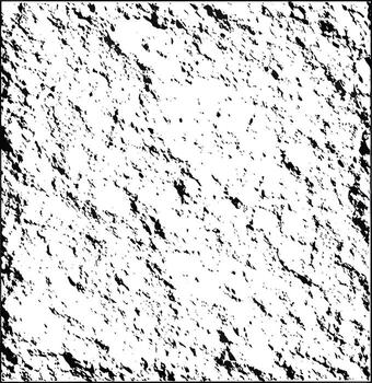 Black and White Abstract Grunge Background with Dusty Texture and Splash Elements vector