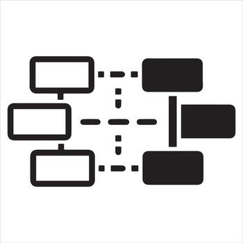 resumen red conexiones y datos fluir representación vector