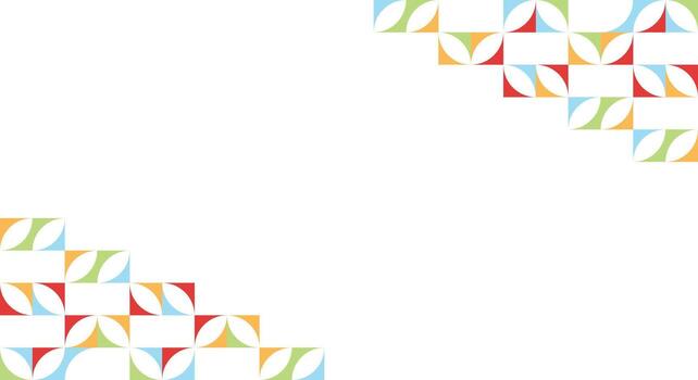 geométrico forma resumen antecedentes bandera diseño modelo vector