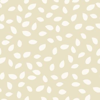 sin costura minimalista modelo con resumen lágrima formas dispersado en un ligero beige antecedentes. pastel suave elegante y sencillo diseño adecuado para telas, fondos de pantalla, o digital huellas dactilares. vector