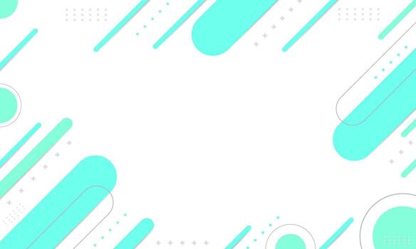 Abstract background simple, blue and green simple background vector