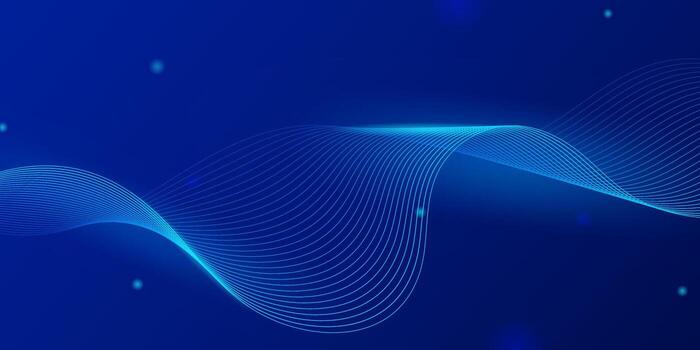 Modern abstract blue circular design with soft hues, suitable for flyer templates, app interfaces, or elegant marketing visuals. vector