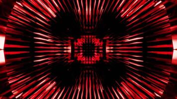Ruby red flower Equalizer VJ loop for music party background video