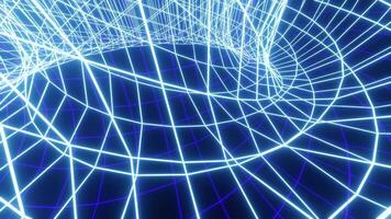 blauw netto Matrix vj lus achtergrond video