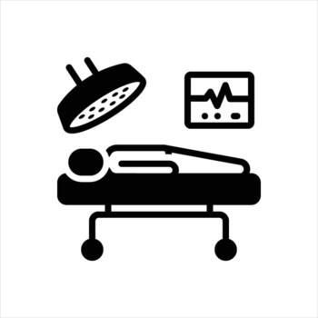 Solid icon operation vector