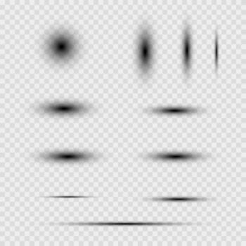 Mancha lineal sombra paquete flotante y flotar efectos un diverso conjunto de Mancha y lineal oscuridad para botones, ventanas emergentes, y flotar efectos ideal para interactivo ui componentes vector