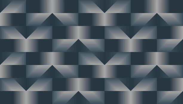 Minimalist Geometric Gradient Pattern Seamless Monochrome Metallic Abstract Background vector