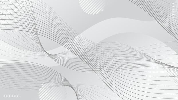 Abstract modern wave element on grey background.Grey wave design. vector