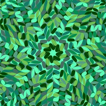 Dynamic colorful abstract circular tile pattern background vector