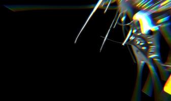 design av skarpt kromtyp trogen y2k looping design element bakgrund video