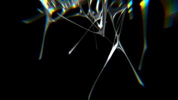 diseño de ambiente tipo de cromo futurista y2k bucle diseño elemento antecedentes video