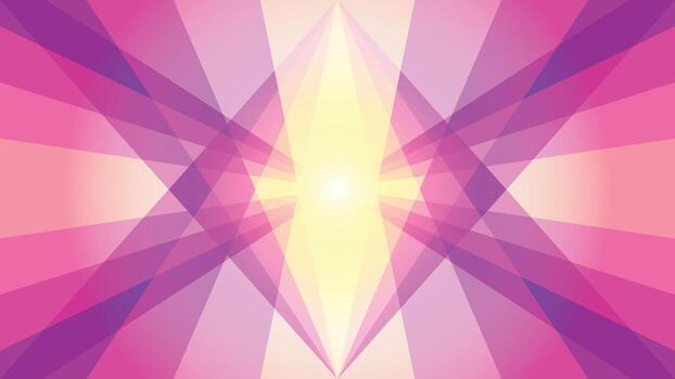 Abstract background with overlapping propeller rays in multicolored tones. vector