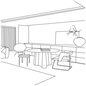 Minimal Lines Maximum Warmth vector