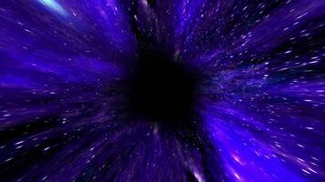 un digital artístico interpretación de un nebulosa, con un formación de colores ese simula un profundo espacio nube formación. 4k, 60 60 fps, lazo video
