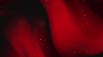 lutning av röd och svart med flytande prickar. video