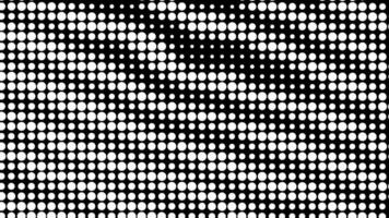 abstrakt halvton bakgrund animering med cirklar mönster video