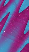 Abstract Purple and Blue Swirls with Glittering Particles video
