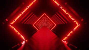 rosso inferno con vernici vj ciclo continuo sfondo video