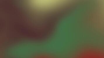 bär bläs abstrakt suddig bakgrund med skiftande nyanser av grön, brun, och röd skapande en lutning effekt video