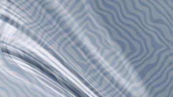 Muted Blue Harmonies Abstract geometric waves background with light play creating a dynamic visual pattern video