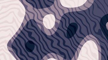 skymning blå blekna abstrakt bakgrund animering med flytande former och vågig rader i rörelse för presentationer video