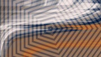 Bold Grounded Abstract geometric pattern animation with flowing lines and warm earth tones creating movement. video