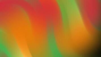 blu fioritura astratto colorato animazione con liscio pendenza onde e fluente movimento sfondo video