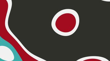 autunno Marina Militare dinamico astratto animazione con fluente forme e vivace colore transizioni per sfondi video