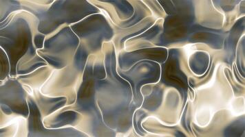 rökig Marin nyanser abstrakt vätska bakgrund med skimrande ljus effekter skapande en fascinerande bakgrund video