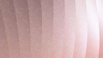 aurora caramella elegante rosa oro sfondo animazione con verticale pendenza e mezzitoni punto modelli in movimento video