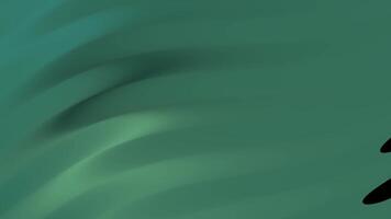 blå denim värma gråa abstrakt grön lutning vågor animering med slät övergångar och subtil Färg skift video