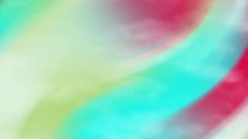 abstracts rök abstrakt pastell vågor bakgrund med slät Färg övergångar och suddig texturer effekt video