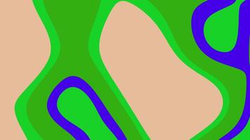 samenvattingen vloeistof abstract animatie met vloeistof kleurrijk vormen en dynamisch overgangen voor modern ontwerp video