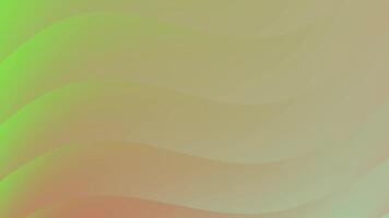 abstracts snurrar blinka punkt mjuk vågor bölja försiktigt tvärs över en lutning bakgrund i lugnande grön och beige toner video