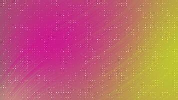 Abstracts Twirls Blink Dot Abstract digital animation with pink and green gradient background and white dots pattern video