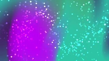 abstracts partiklar abstrakt bakgrund animering med färgrik bokeh lampor skapande en vibrerande och dynamisk effekt video