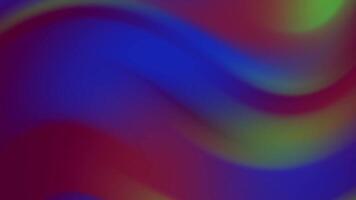 abstracts färgrik lutning bakgrund animering med slät vågor och övergångar för vibrerande visuella video