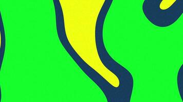 abstracts flytande ljud dynamisk abstrakt bakgrund animering med flytande former och vibrerande Färg övergångar effekt video