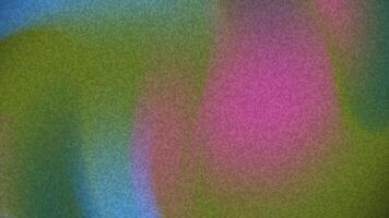 Abstracts Lärm abstrakt bunt texturiert Hintergrund Animation mit glatt Übergänge und subtil Lärm bewirken video